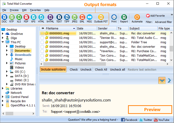 Coolutils Total Mail Converter Pro v13.6 邮件转换工具-第1张图片-分享者 - 优质精品软件、互联网资源分享